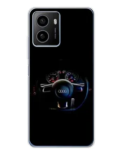 Чохол для HMD Pulse з картинкою «Салон Audi — кермо» Чохол для HMD Pulse з картинкою «Салон Audi — кермо»