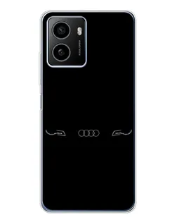 Чехол для HMD Pulse с картинкой «Audi — световой подпись»