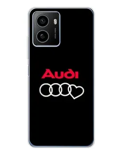 Чехол для HMD Pulse с картинкой «Логотип Audi Heart»