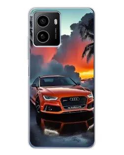 Чохол для HMD Pulse з картинкою «Audi — захід сонця»