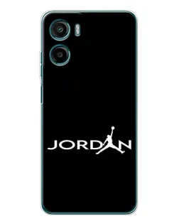 Чехол для HMD Vibe2 с картинкой «Jordan White Logo»