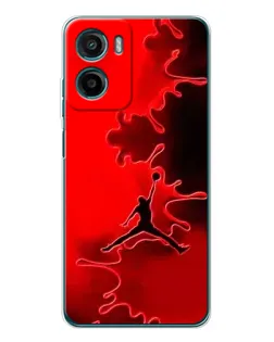 Чехол для HMD Vibe2 с картинкой «Jordan Red Smoke»