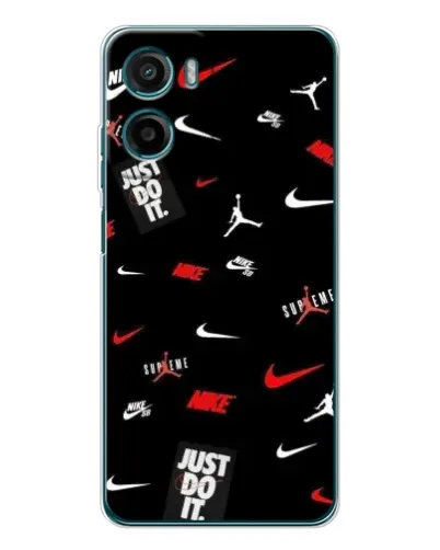 Чехол для HMD Vibe2 с картинкой «Nike Mix Pattern»