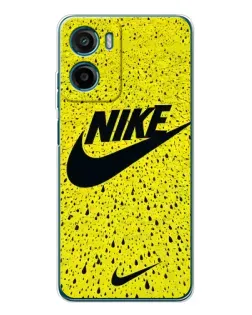 Чехол для HMD Vibe2 с картинкой «Желтый текстурный Nike»