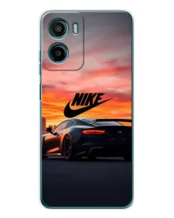 Чехол для HMD Vibe2 с картинкой «Nike и суперкар»