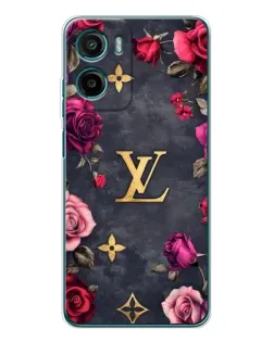 Чехол для HMD Vibe2 с картинкой «Цветочный Louis Vuitton»