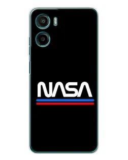 Чехол для HMD Vibe2 с картинкой «NASA — классика Red Blue»