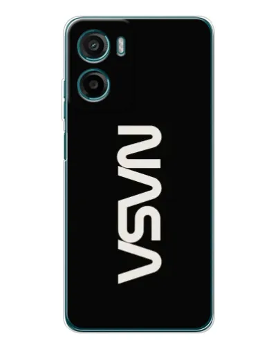 Чехол для HMD Vibe2 с картинкой «NASA — вертикальный логотип»