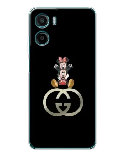 Чехол для HMD Vibe2 с картинкой «Минни Маус на лого»