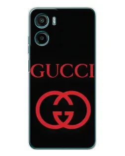 Чехол для HMD Vibe2 с картинкой «Gucci — красный логотип»