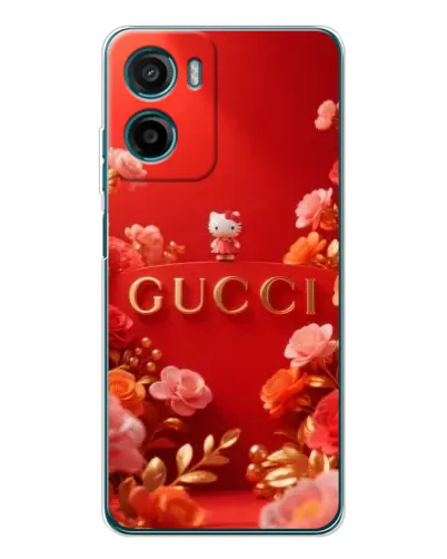 Чехол для HMD Vibe2 с картинкой «Gucci — золотой сад»