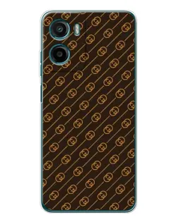 Чехол для HMD Vibe2 с картинкой «Gucci — золотые диагонали»