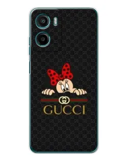 Чехол для HMD Vibe2 с картинкой «Минни Маус Gucci — черный»