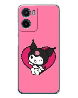 Чехол для HMD Vibe2 с картинкой «Kuromi — любовь в сердце»