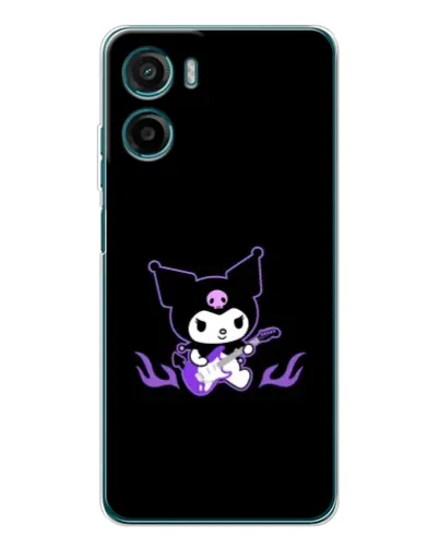 Чехол для HMD Vibe2 с картинкой «Электрическая Kuromi» Чехол для HMD Vibe2 с картинкой «Электрическая Kuromi»