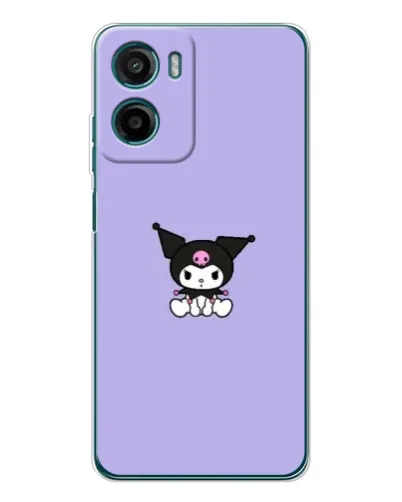 Чехол для HMD Vibe2 с картинкой «Kuromi — фиолетовый минимализм» Чехол для HMD Vibe2 с картинкой «Kuromi — фиолетовый минимализм»