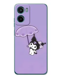 Чехол для HMD Vibe2 с картинкой «Kuromi с зонтиком»