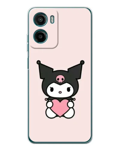 Чехол для HMD Vibe2 с картинкой «Kuromi и сердце» Чехол для HMD Vibe2 с картинкой «Kuromi и сердце»