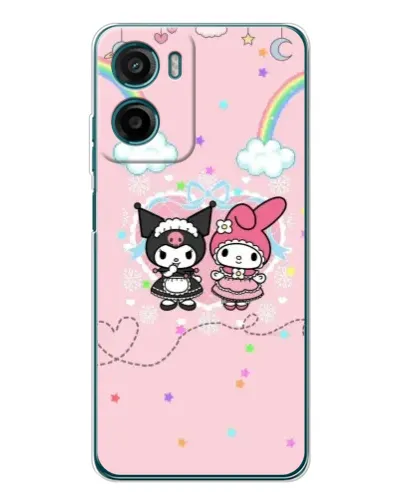 Чехол для HMD Vibe2 с картинкой «My Melody и Kuromi» Чехол для HMD Vibe2 с картинкой «My Melody и Kuromi»