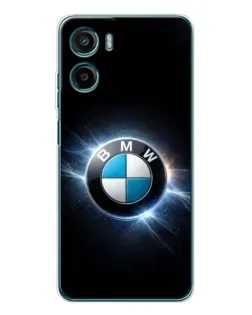 Чехол для HMD Vibe2 с картинкой «BMW — неоновое сияние»