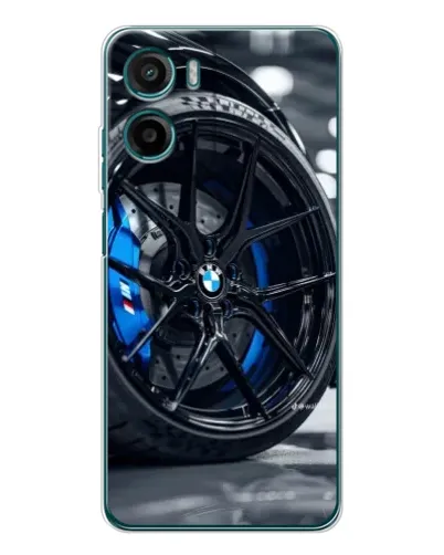Чехол для HMD Vibe2 с картинкой «Колесо BMW вблизи»