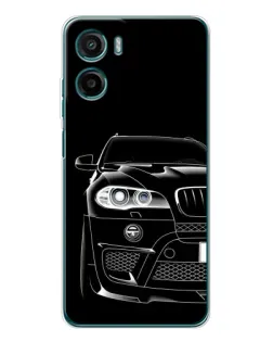 Чехол для HMD Vibe2 с картинкой «Темный силуэт BMW»