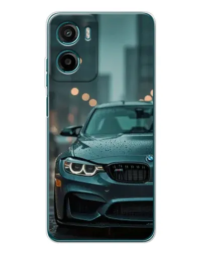 Чехол для HMD Vibe2 с картинкой «BMW в огнях города»