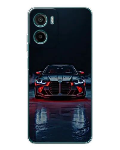 Чехол для HMD Vibe2 с картинкой «BMW на мокрой дороге»