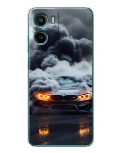 Чехол для HMD Vibe2 с картинкой «BMW в дыму»