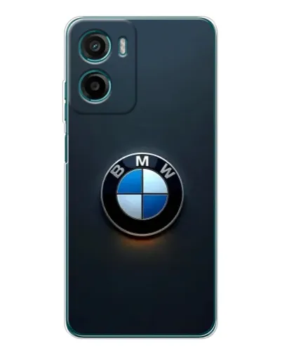 Чехол для HMD Vibe2 с картинкой «Логотип BMW — минимализм»