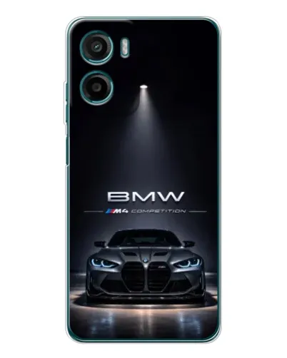 Чехол для HMD Vibe2 с картинкой «BMW сквозь ночной город» Чехол для HMD Vibe2 с картинкой «BMW сквозь ночной город»