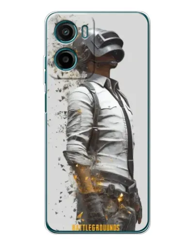 Чехол для HMD Vibe2 с картинкой «PUBG — боец в пыли»