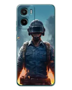 Чехол для HMD Vibe2 с картинкой «PUBG — реалистичный герой»