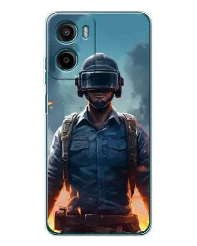 Чехол для HMD Vibe2 с картинкой «PUBG — реалистичный герой»