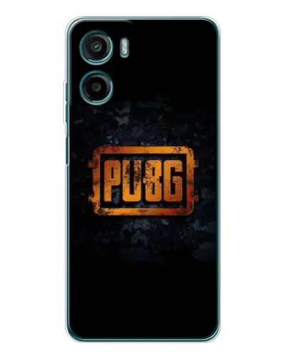 Чехол для HMD Vibe2 с картинкой «PUBG — золотой логотип»