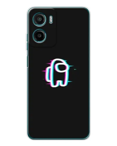 Чехол для HMD Vibe2 с картинкой «Among Us неон»