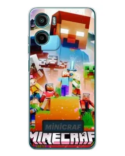 Чехол для HMD Vibe2 с картинкой «Minecraft герои игры»