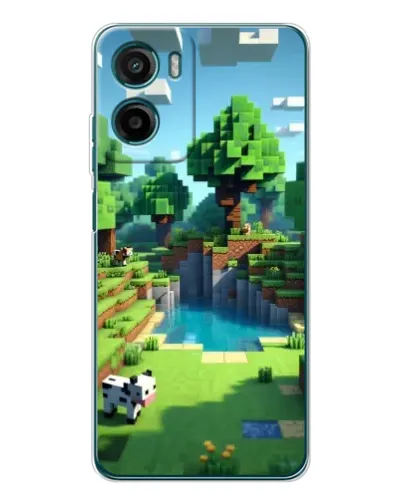 Чехол для HMD Vibe2 с картинкой «Minecraft летний день»