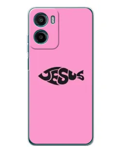 Чехол для HMD Vibe2 с картинкой «Розовый символ  Jesus»