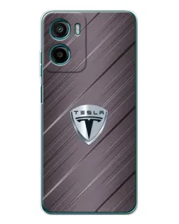 Чехол для HMD Vibe2 с картинкой «Металлическая текстура Tesla»