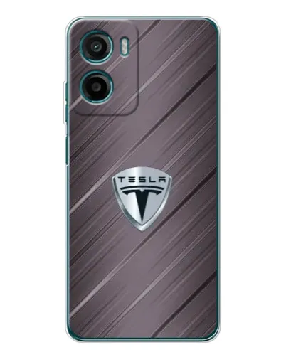 Чехол для HMD Vibe2 с картинкой «Металлическая текстура Tesla»