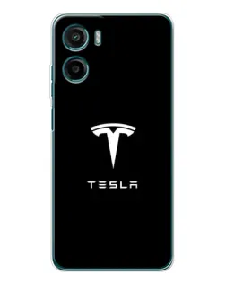 Чехол для HMD Vibe2 с картинкой «Tesla White Logo»