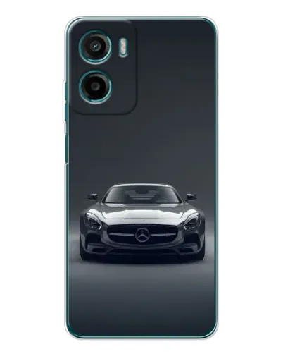 Чехол для HMD Vibe2 с картинкой «Mercedes на черном» Чехол для HMD Vibe2 с картинкой «Mercedes на черном»