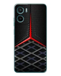 Чехол для HMD Vibe2 с картинкой «Mercedes Carbon Grid»