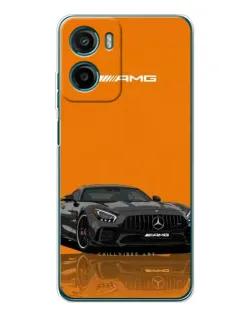 Чехол для HMD Vibe2 с картинкой «Оранжевый Mercedes AMG»