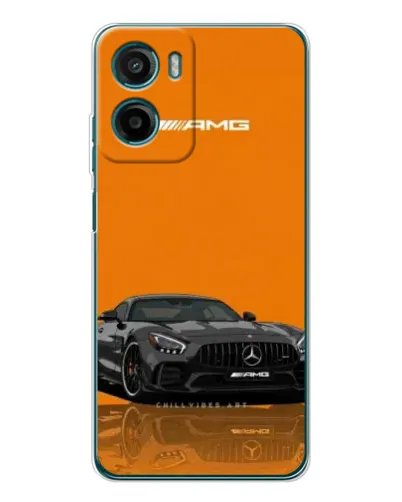 Чехол для HMD Vibe2 с картинкой «Оранжевый Mercedes AMG» Чехол для HMD Vibe2 с картинкой «Оранжевый Mercedes AMG»