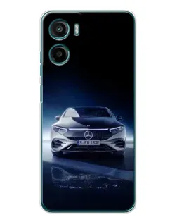 Чехол для HMD Vibe2 с картинкой «Ночной Mercedes EQ»