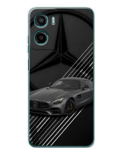 Чехол для HMD Vibe2 с картинкой «Mercedes AMG — графика»