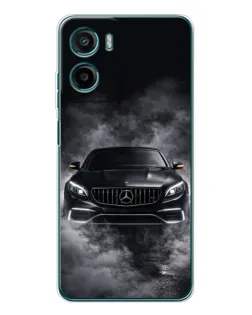 Чехол для HMD Vibe2 с картинкой «Mercedes в дыму»