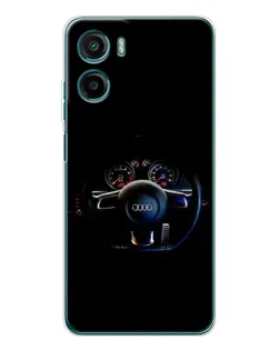 Чехол для HMD Vibe2 с картинкой «Салон Audi — руль» Чехол для HMD Vibe2 с картинкой «Салон Audi — руль»